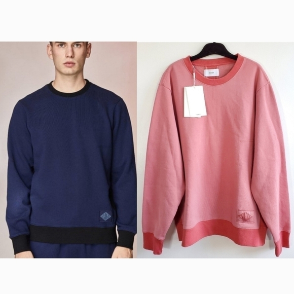New Ovadia & Sons New York Dune Dusty Rose Pullover Sweatshirt NWT Size Medium - Picture 1 of 14